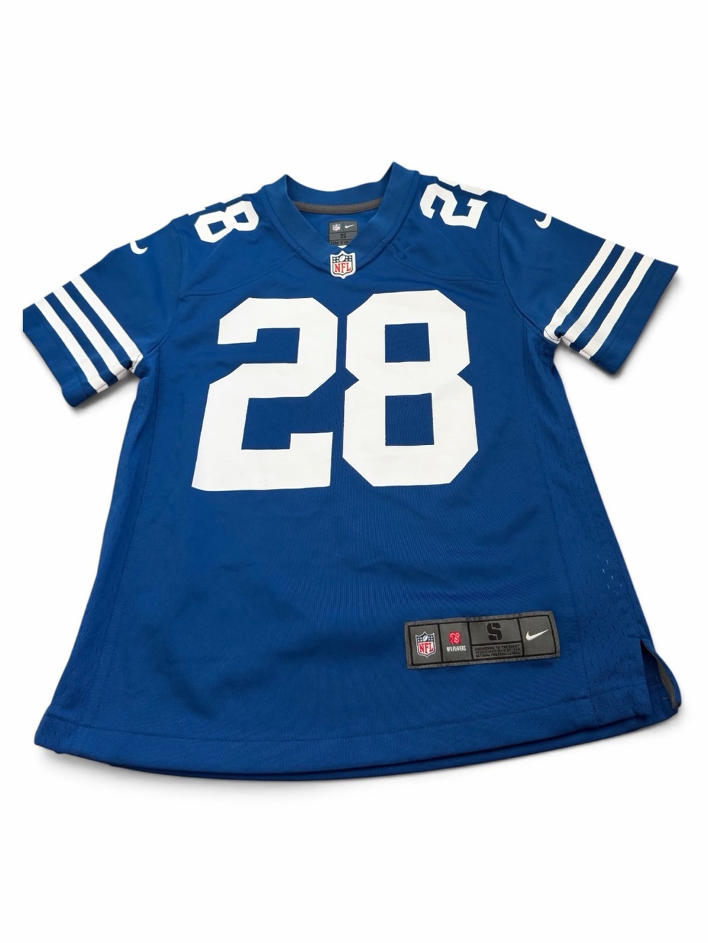 Nike Jonathan Taylor Indianapolis Colts Youth Kids Football Jersey Blue Size S